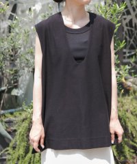 URBAN RESEARCH DOORS/FORK&SPOON　ジャガードUネックベスト/508367339