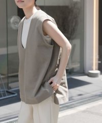 URBAN RESEARCH DOORS/FORK&SPOON　ジャガードUネックベスト/508367339