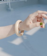 SMELLY/ウッドラウンドバングル/508367437