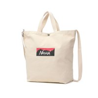 NANGA/ナンガ NANGA トートバッグ メンズ レディース 大きめ キャンバス 軽量 大容量 肩掛け 斜め掛け ショルダー ロゴ 2WAY B4 LOGO CANVA/508367637