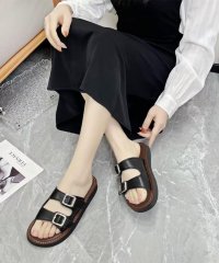 aimoha/アイモハ aimoha 【shoes 365】ダブルバックルサンダル/508367681