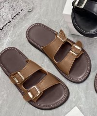 aimoha/アイモハ aimoha 【shoes 365】ダブルバックルサンダル/508367681