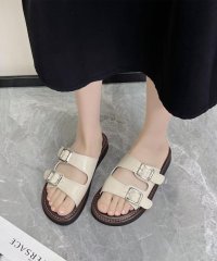 aimoha/アイモハ aimoha 【shoes 365】ダブルバックルサンダル/508367681