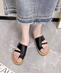 aimoha/アイモハ aimoha 【shoes 365】シンプルストラップサンダル/508367685