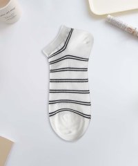 aimoha/アイモハ aimoha 【MOSOX】ダブルボーダーラインソックス/508367699