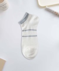 aimoha/アイモハ aimoha 【MOSOX】ラインくるぶし丈ソックス/508367702