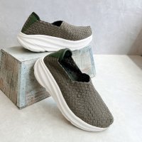 Gomu56/ゴムゴム Gomu56 洗える 軽量 厚底 スリップオンスニーカー/508367823