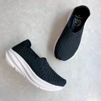 Gomu56/ゴムゴム Gomu56 洗える 軽量 厚底 スリップオンスニーカー/508367823