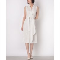 RINASCIMENTO/リナシメント RINASCIMENTO スパンコールストライプカシュクールシャツワンピース/508367903