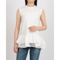 STYLEBLOCK/スタイルブロック STYLEBLOCK ブロード切替ペプラムタンクトップ/508367953