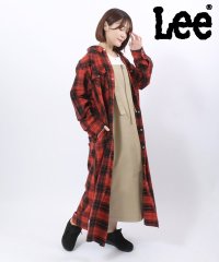 salong hameu/サロンハミュー Salong hameu Lee（リー） WESTERN DRESS デニム チェックシャツ ワンピース 長袖 ウエスタンシャツ/508367963