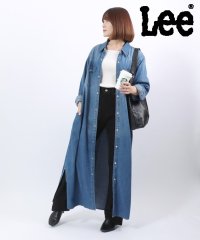 salong hameu/サロンハミュー Salong hameu Lee（リー） WESTERN DRESS デニム チェックシャツ ワンピース 長袖 ウエスタンシャツ/508367963