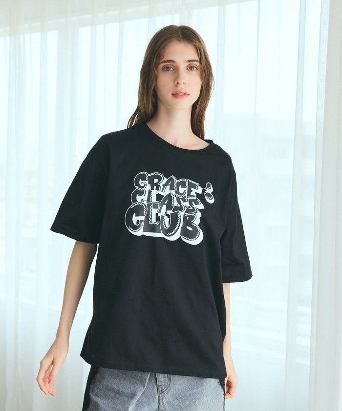 GRACE CONTINENTAL / グレースコンチネンタル DOGWEAR-Tシャツ1 グラフィティプリントTシャツ(508368352) | グレース