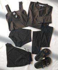 OSYAREVO/オシャレボ OSYAREVO 【ネット限定】【紫外線カット率99.9％以上】ラッシュガード レギンス 付き 体型カバー 【返品不可商品】/506605178