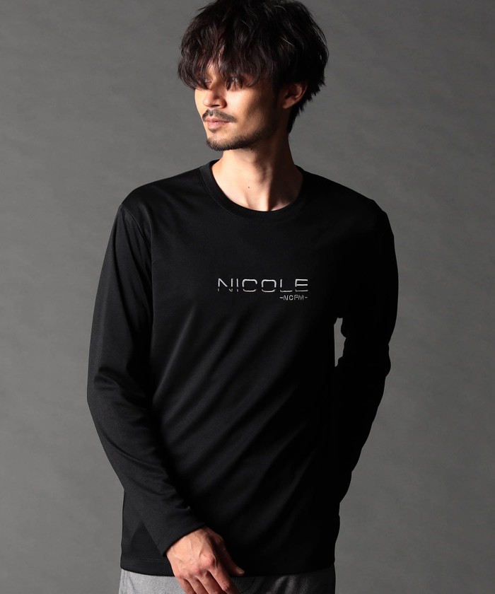 ロゴ刺繍長袖Tシャツ(508266414) | ニコルクラブフォーメン