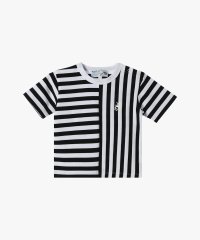 agnes b. BABY/ベビー 細ボーダー コットン 半袖 Tシャツ Lezard/508324970
