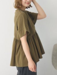 RETRO GIRL/レトロガール RETRO GIRL ペプラムゆるTEE/508368393