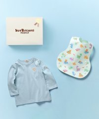 MIKI HOUSE HOT BISCUITS/長袖Tシャツ＆お食事スタイセット【BOX付き】/508368745