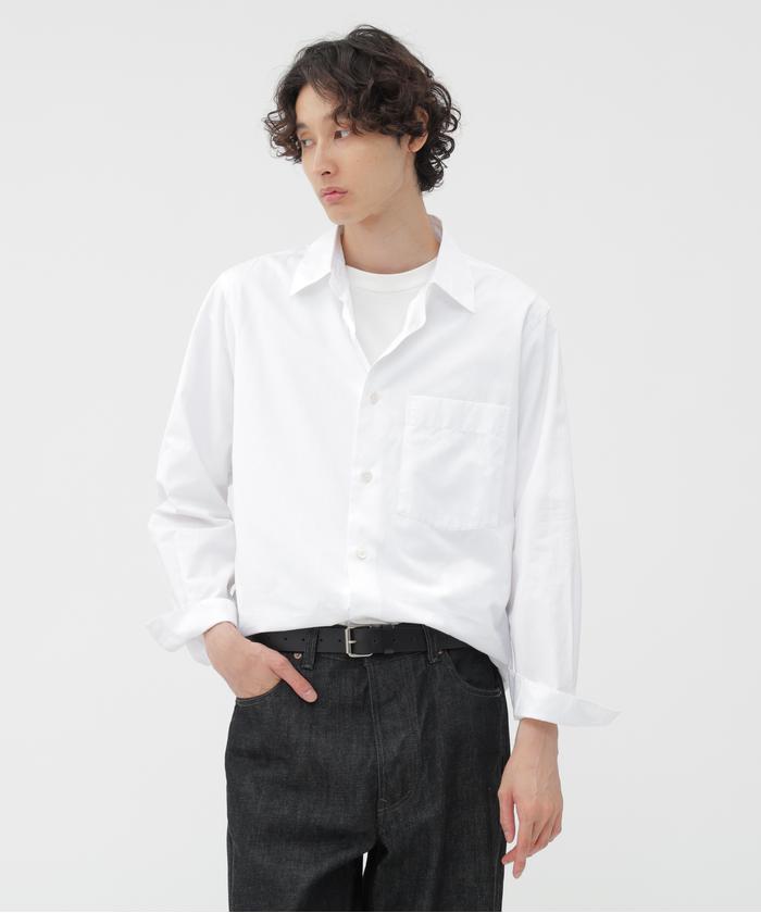 Margaret Howell コットンカシミアシャツ MARGARET HOWELL - マーガレットハウエルCOTTON OXFORD シャツ