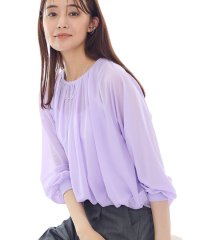 INDIVI/インディヴィ INDIVI 【体型カバー／マシンウォッシュ対応】シアージャージトップス/508369206