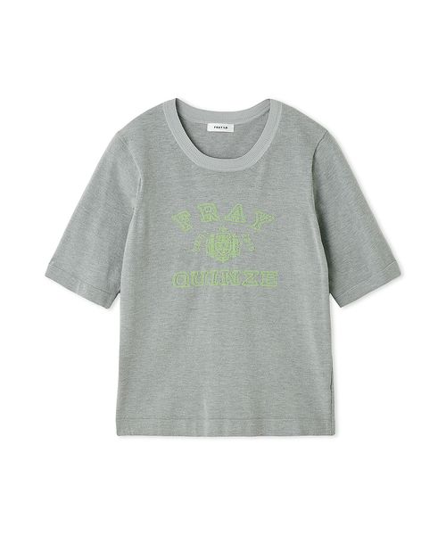 カレッジロゴインターシャニットプルオーバー(508369298