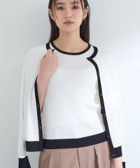 INDIVI/インディヴィ INDIVI 【洗える／アンサンブル可能】クルーネックカーディガン/508369678