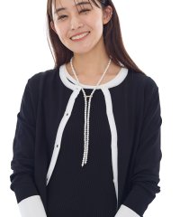 INDIVI/インディヴィ INDIVI 【洗える／アンサンブル可能】クルーネックカーディガン/508369678