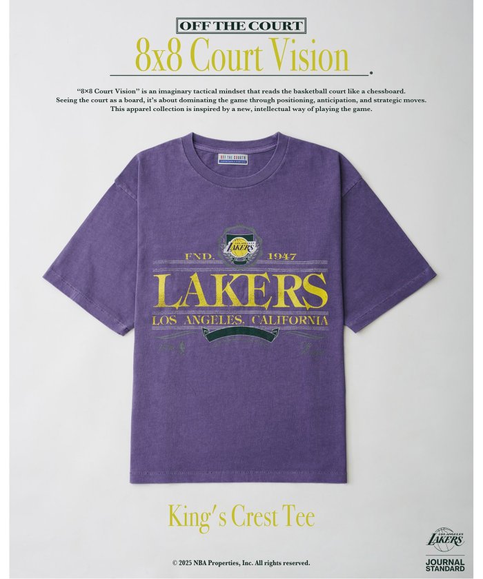 関税送料込[NBA]JAMES＆CURRY100％綿Tシャツ★日本未入荷★新作 予約》Off The Court by NBA / オフ・ザ・コート バイ NBA 別注