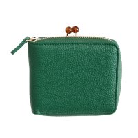 REAL STYLE/リアルスタイル REAL STYLE 財布 レディース 二つ折り がま口 小さめ 使いやすい ラウンドファスナー 小銭入れ 札入れ カード入れ 向き 同じ 仕切/508369758