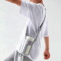 REAL STYLE/リアルスタイル REAL STYLE ペットボトルホルダー 肩掛け ショルダー 紐 ストラップ おしゃれ 水筒ホルダー タンブラー 軽量 太め 斜めがけ 太め /508369765