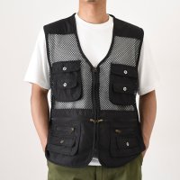 REAL STYLE/リアルスタイル REAL STYLE メッシュベスト ポケット メンズ 夏 大きいサイズ トップス 前開き アウトドア 釣り 作業 ゴルフ 旅行 多機能 ワーク/508369766