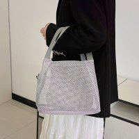 REAL STYLE/リアルスタイル REAL STYLE トートバッグ レディース メンズ スパバッグ 温泉バッグ メッシュ ハンドバッグ 軽い 小さめ ファスナー 銭湯 サウナ /508369790