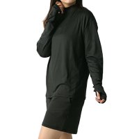 REAL STYLE/リアルスタイル REAL STYLE ラッシュガード レディース セット 上下 接触冷感 フードなし 長袖 ショートパンツ 上着 水着 涼しい UPF50+ U/508369808