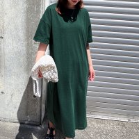 REAL STYLE/リアルスタイル REAL STYLE ワンピース レディース 夏 半袖 涼しい ロング 綿100％ コットン カジュアル おしゃれ シンプル ゆったり ストレー/508369821