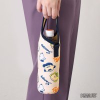REAL STYLE/リアルスタイル REAL STYLE ペットボトルホルダー 肩掛け ショルダー 500ml 600ml 水筒 スヌーピー snoopy キャラクター グッズ カ/508369823