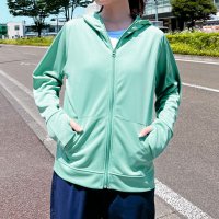 REAL STYLE/リアルスタイル REAL STYLE パーカー レディース ラッシュガード 夏 薄手 UVケア ジップアップ 指穴 冷感 涼しい 吸汗速乾 ドライ メッシュ 無/508369824