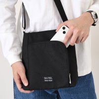REAL STYLE/リアルスタイル REAL STYLE ショルダーバッグ メンズ レディース 軽い 斜めがけ ポケット多い 多機能 縦型 肩掛け マチ付き SILFIEL シンプ/508369838