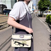REAL STYLE/リアルスタイル REAL STYLE サコッシュ ショルダーバッグ メンズ レディース 軽い 斜めがけ スマホショルダー 小さめ クリア 透明 小物入れ フェイ/508369842