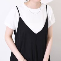 REAL STYLE/リアルスタイル REAL STYLE Tシャツ レディース 半袖 汗染み防止 綿100％ フレンチスリーブ 汗ジミ防止 汗じみ 対策 汗が目立たない UVケア /508369855