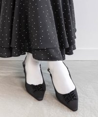 RANDA/ランダ RANDA ミニリボンバックストラップパンプス/508369866