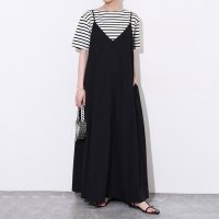 REAL STYLE/リアルスタイル REAL STYLE キャミソールワンピース レディース ロング マキシ 夏 涼しい ノースリーブ Vネック フレア きれいめ ゆったり 高身長/508369892
