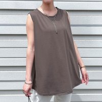 REAL STYLE/リアルスタイル REAL STYLE タンクトップ レディース ロング 夏 涼しい 速乾 トップス ノースリーブ カットソー チュニック ゆったり フレア スト/508369899