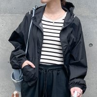 REAL STYLE/リアルスタイル REAL STYLE パーカー レディース 薄手 夏 撥水 長袖 レインコート レインウェア 雨具 前開き アウター ブルゾン ジャンパー 羽織/508369901