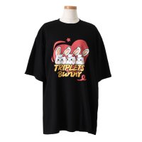 REAL STYLE/リアルスタイル REAL STYLE Tシャツ レディース 半袖 5分袖 ゆったり 綿 コットン 夏 カットソー トップス 白 黒 ネイビー カジュアル イラス/508369903