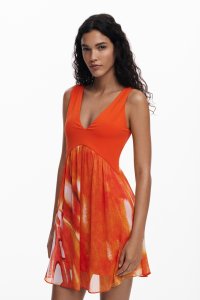 Desigual/デシグアル Desigual エスニック柄のショートドレス/508370036