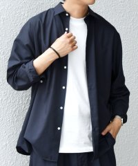 SHIPS any MEN/SHIPS any: LIM BLESS ソリッド/ストライプ レギュラーカラー シャツ(セットアップ対応)◆/508371283
