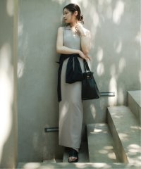 NOBLE/【NOBLE×L'AUBE BLANC】ミラノリブジャージワンピース/508372229