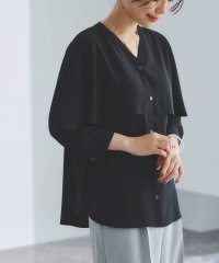 INDIVI/インディヴィ INDIVI 【着る日傘／UVケア／接触冷感】ケープカラーブラウス/508372263