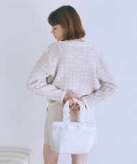 Maison de FLEUR/メゾン ド フルール Maison de FLEUR ブランドロゴフリルハンドルトートSバッグ/508372297