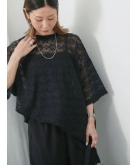 Samansa Mos2 blue/サマンサモスモス ブルー Samansa Mos2 blue レースTシャツ/508372327
